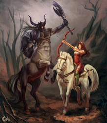 Klaudia vs. Centaur commission