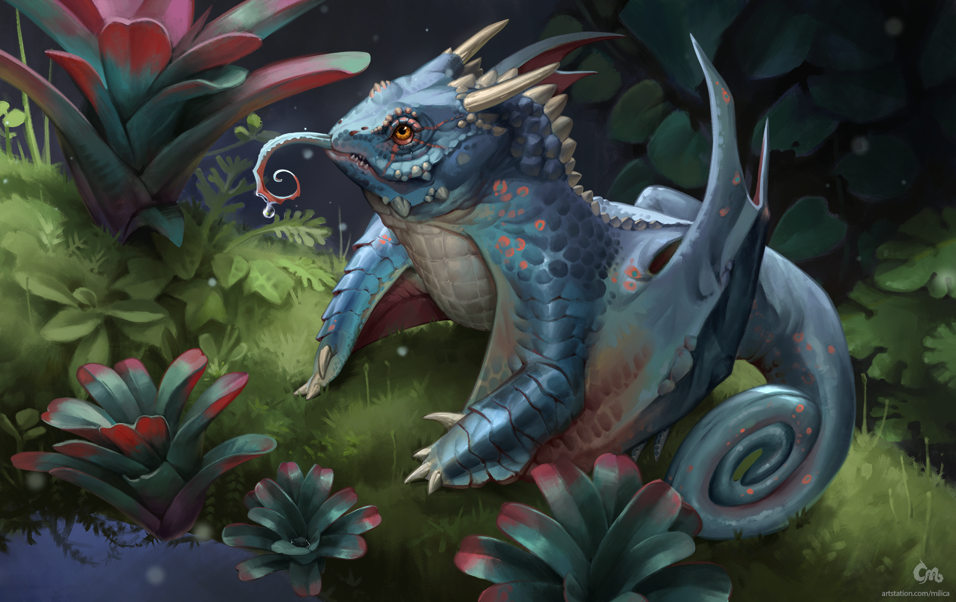 Moon Rabbit Dragon Moon Dragon by MILICRAFT on DeviantArt