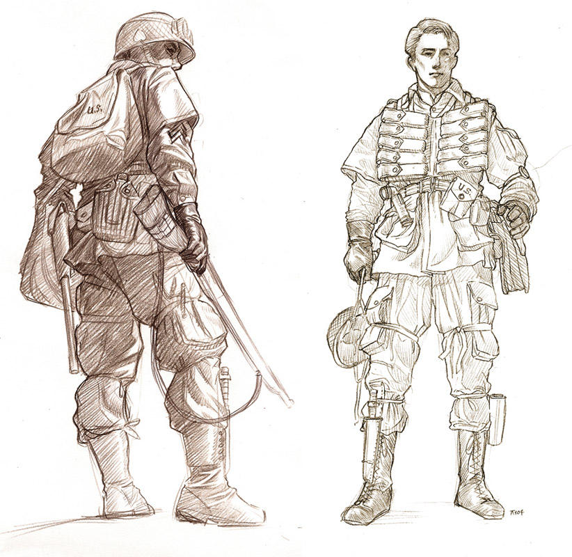 Concept Art for CoD2 01 by torokun on DeviantArt
