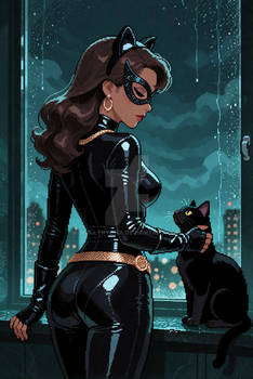 Catwoman Pin-Up