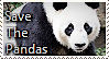 Save The Pandas Stamp