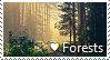 I Love Forests Stamp