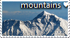 Mountains Stamp