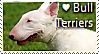 Bull Terrier Stamp by TheMoonRaven