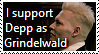 I support Grindelwald Stamp