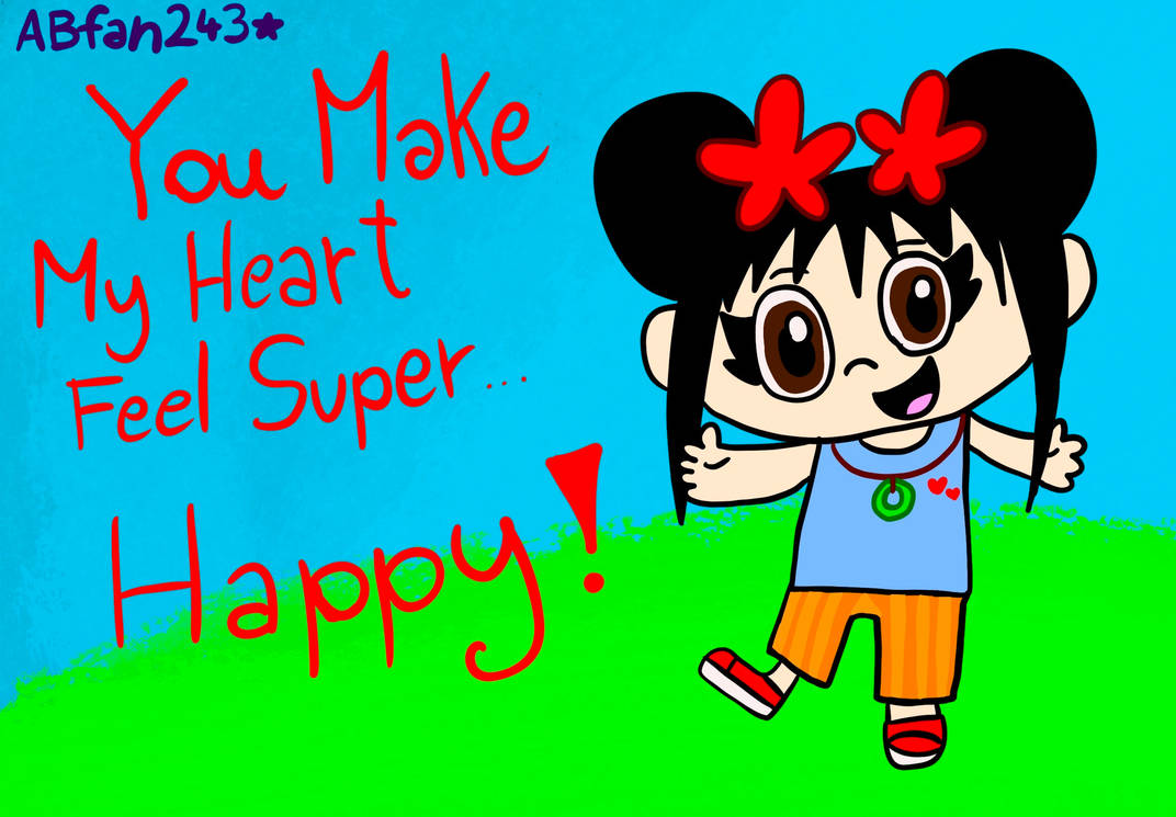 You Make My Heart Feel Super HAPPY! by AndreaJayWonder2005 on DeviantArt