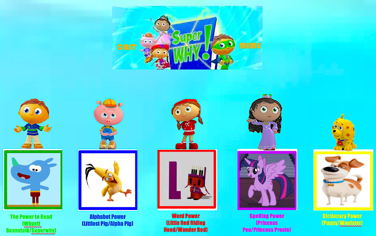 My Super WHY Cast Meme By WarriorNerdGirl17 On DeviantArt My super why cast meme by warriornerdgirl17 on deviantart