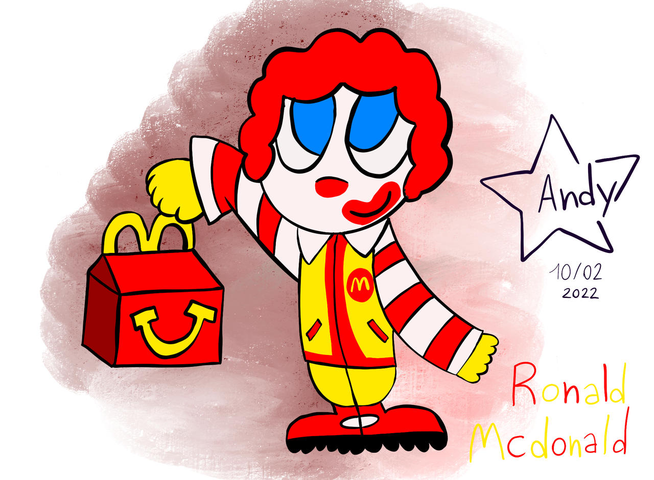 Deviantart Ronald Ronald McDonald by RainbowAndrea0705 on DeviantArt
