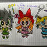 Powerpuff Girls Z in PPG Style