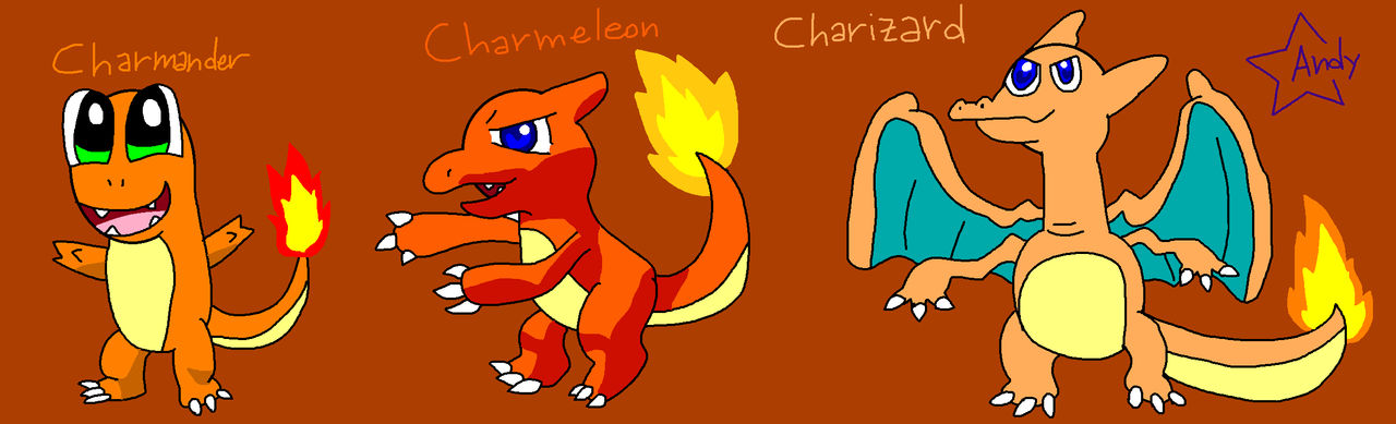 Charmander Evolution By WarriorNerdGirl17 On DeviantArt charmander-evolution-by-warriornerdgirl17-on-deviantart