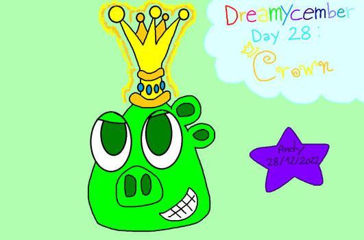 Dreamycember Day 28: Crown