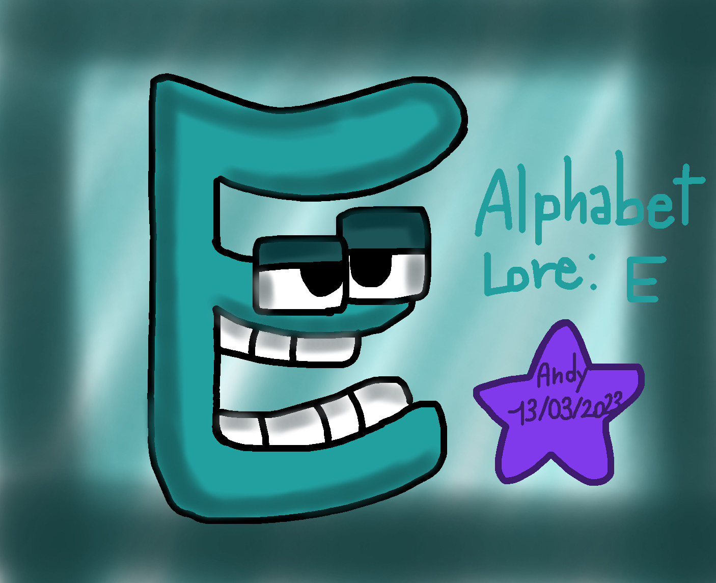Alphabet Lore: E by AndreaJayWonder2005 on DeviantArt