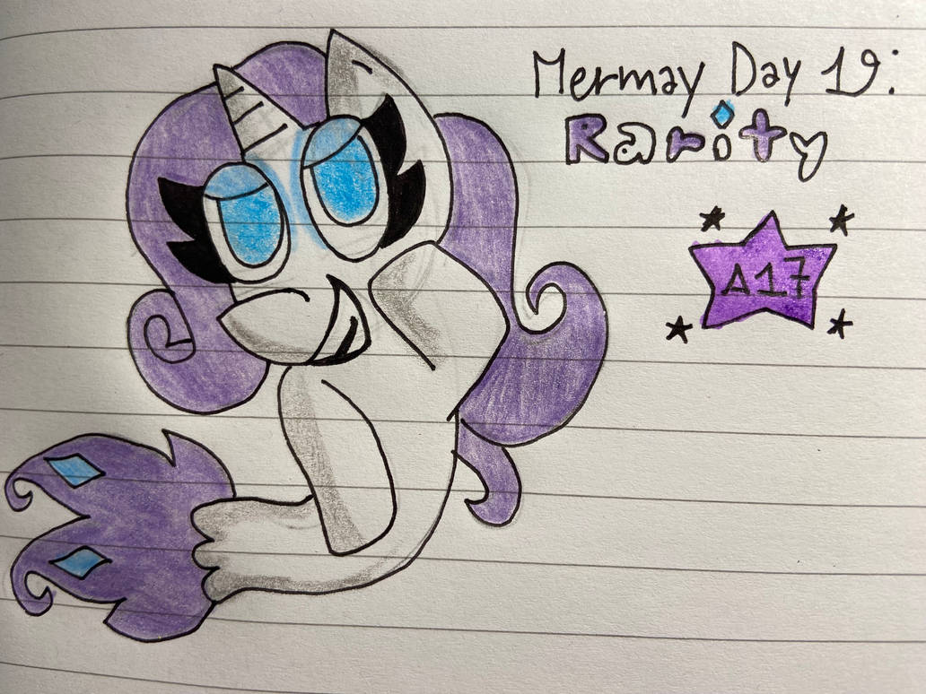 Mermay Day 19: Rarity by AndreaJayWonder2005 on DeviantArt