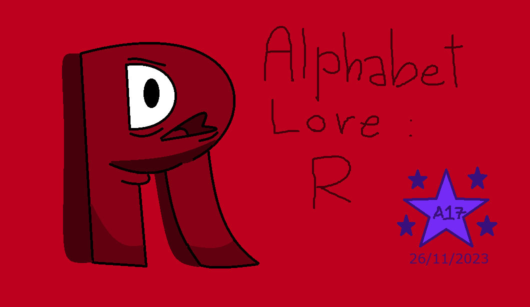 Alphabet Lore: R by RainbowAndrea0705 on DeviantArt