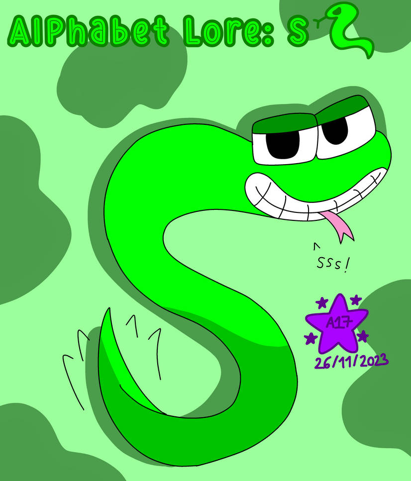 Alphabet Lore S By RainbowAndrea0705 On DeviantArt alphabet-lore-s-by-rainbowandrea0705-on-deviantart