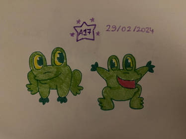 2 Frogs (Happy Leap Year)