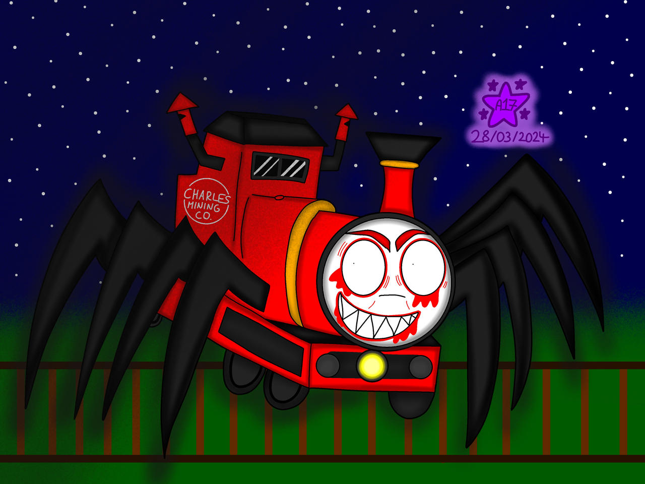 Choo Choo Charles By WarriorNerdGirl17 On DeviantArt choo-choo-charles-by-warriornerdgirl17-on-deviantart