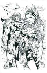 He-man and She-ra Inks