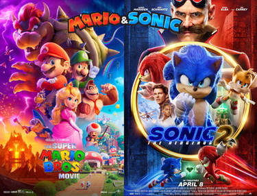 Mario Movie 2023 And Sonic Movie 2 Crossover by OliviaRoseSmith on  DeviantArt