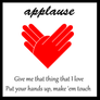 Applause - Hands-on Heart