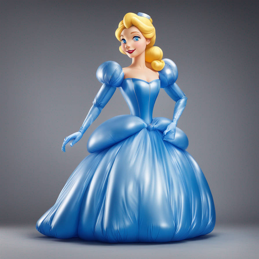 Anna Inflatable Princess Anna pink suit inflation 3 by Strawberry7621 on DeviantArt