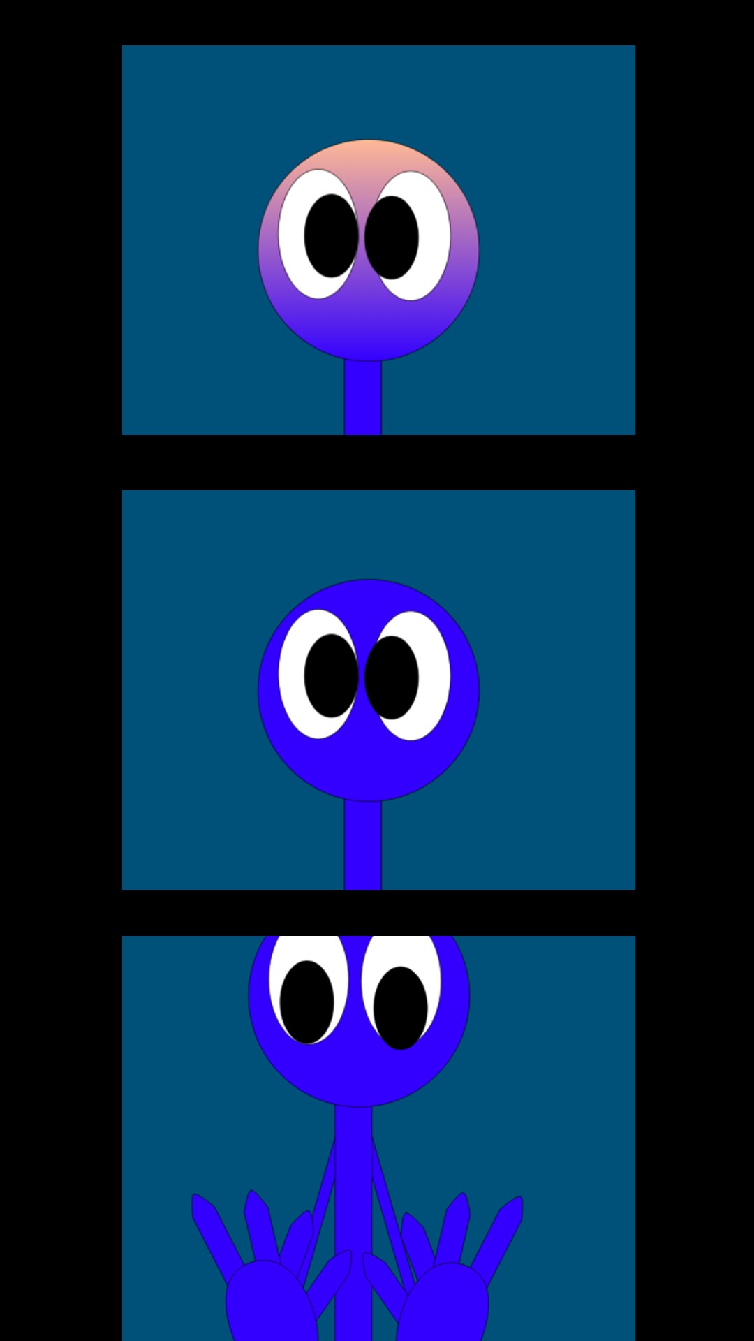 Blue + Purple = ??? - Rainbow Friends 