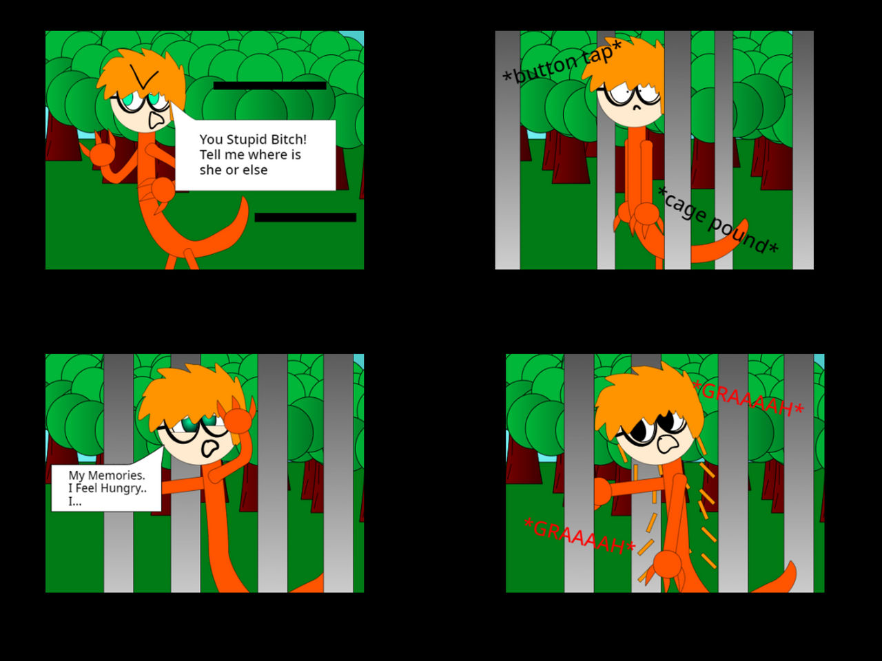 Scorpium_911 on Game Jolt: Orange - Rainbow Friends (Female version)  #Orange #Rainbowfriends #