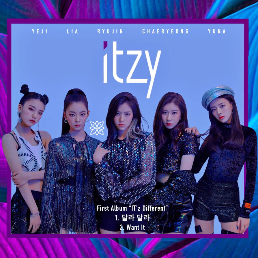 ITZY ITz Different Album Cover by LittleTenko19 on DeviantArt