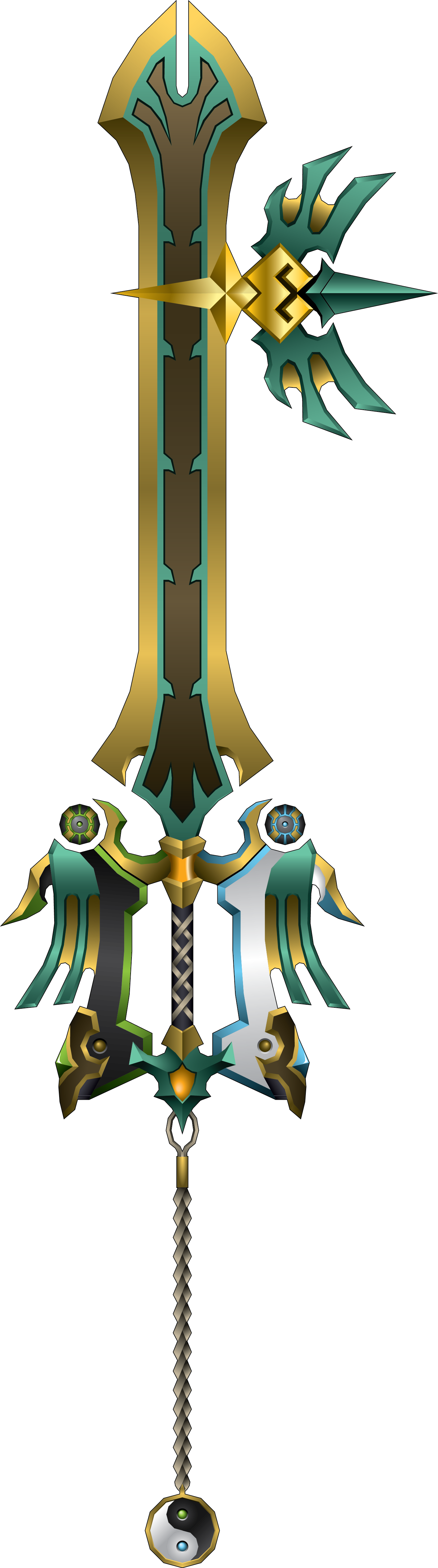 Balance of Gravity Keyblade by UnionForge6SK on DeviantArt