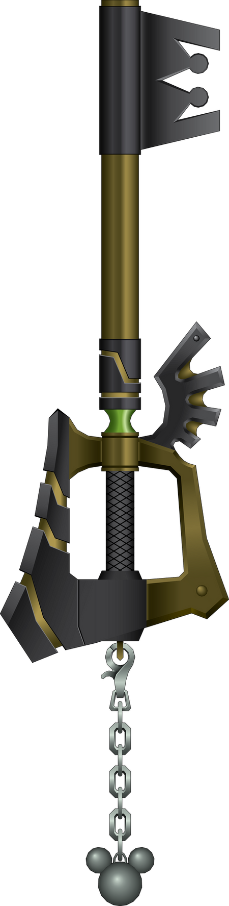 Cyclone Raid Keyblade by UnionForge6SK on DeviantArt