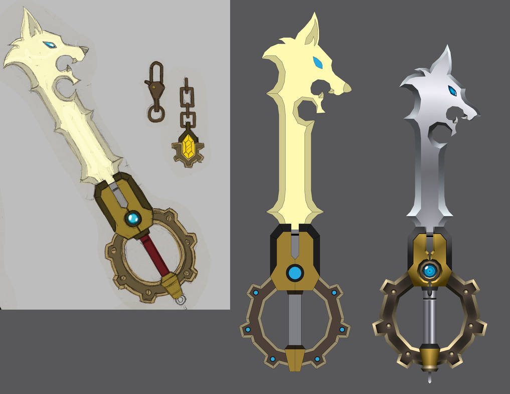 Maxwell's Keyblade Progress by UnionForge6SK on DeviantArt