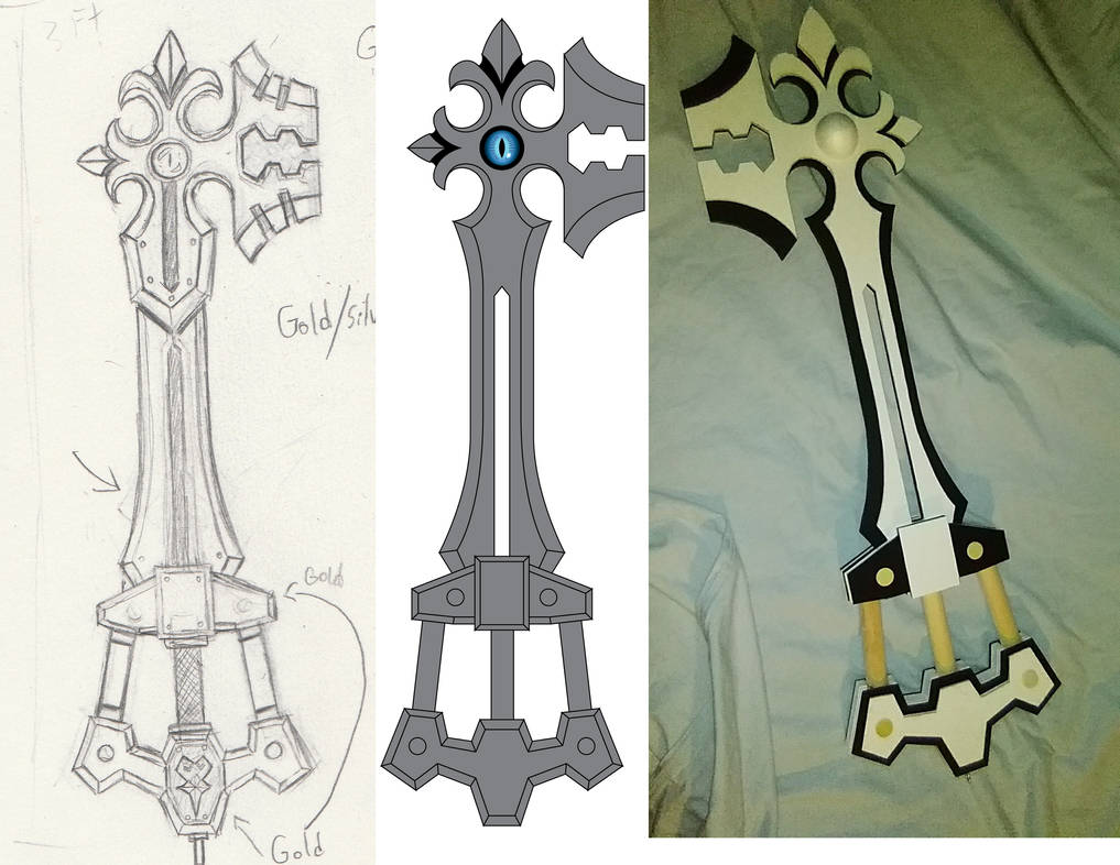 New Keyblade Project...sort of by UnionForge6SK on DeviantArt