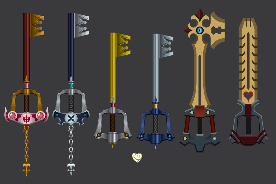 WIP Keyblade Designs by UnionForge6SK on DeviantArt