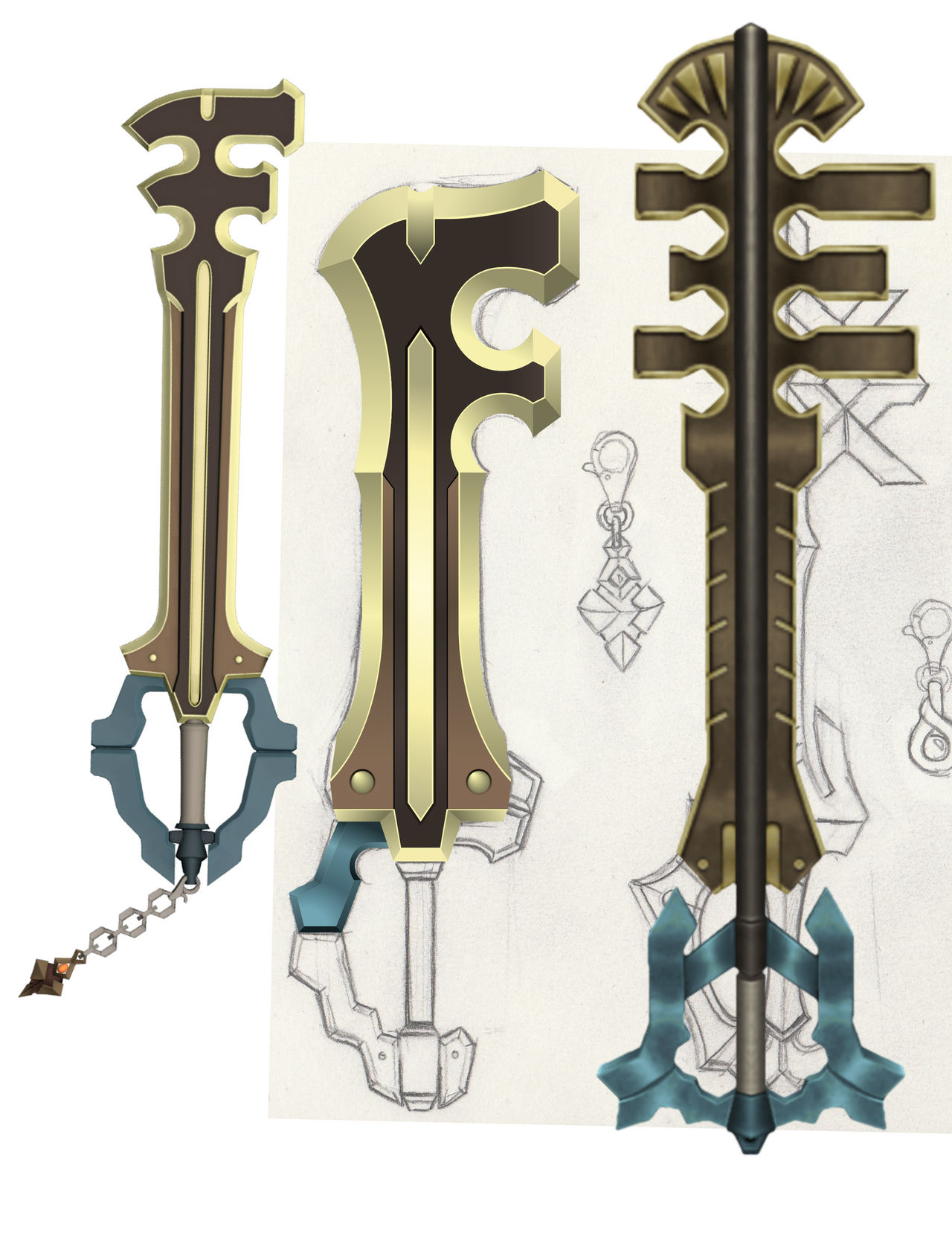 Keyblade Vector Simple Vector Keyblade Test by UnionForge6SK on DeviantArt
