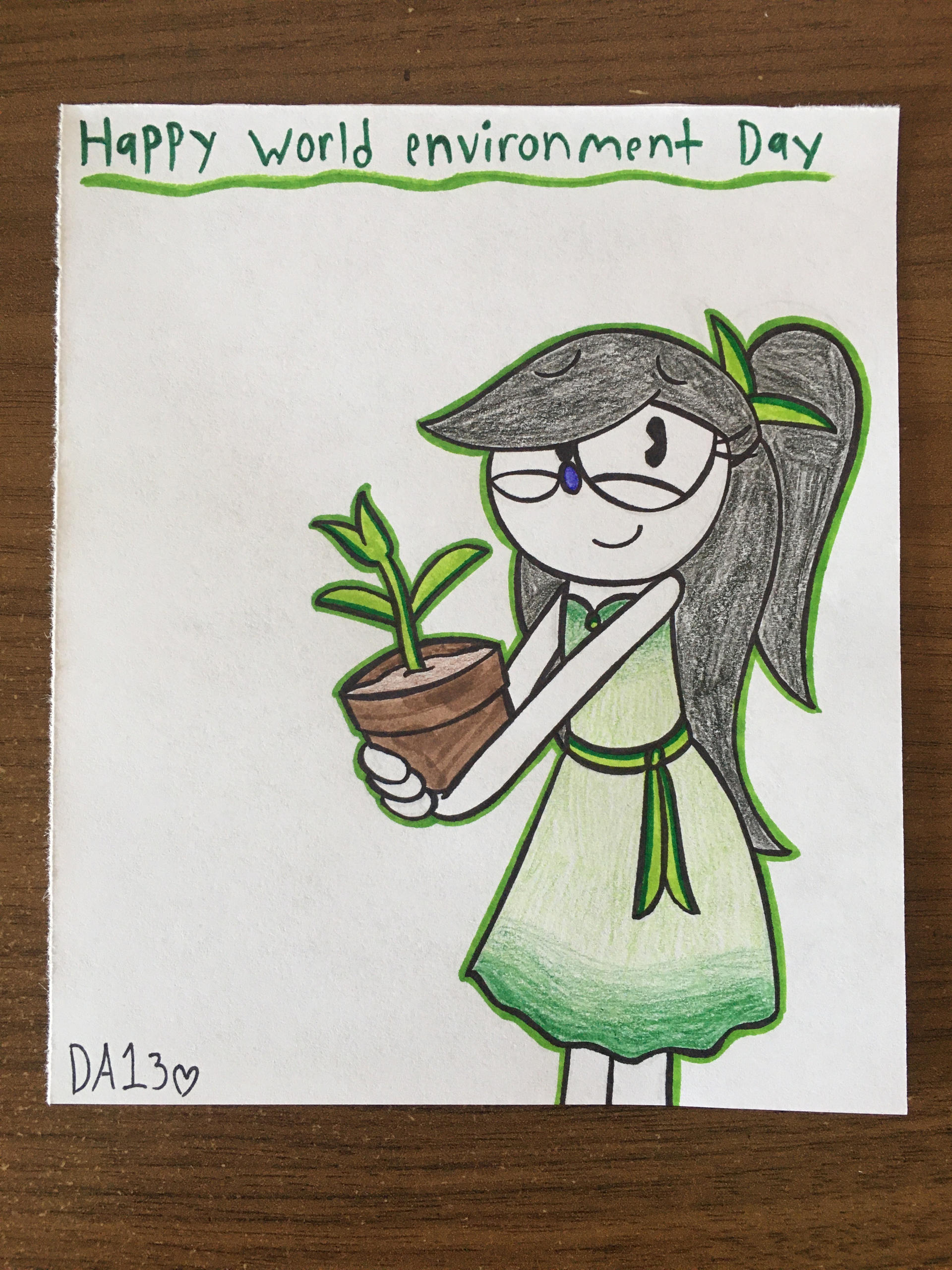 Happy World Environment Day By Daydreamerartist13 On Deviantart Happy World Environment Day By Daydreamerartist13 On Deviantart