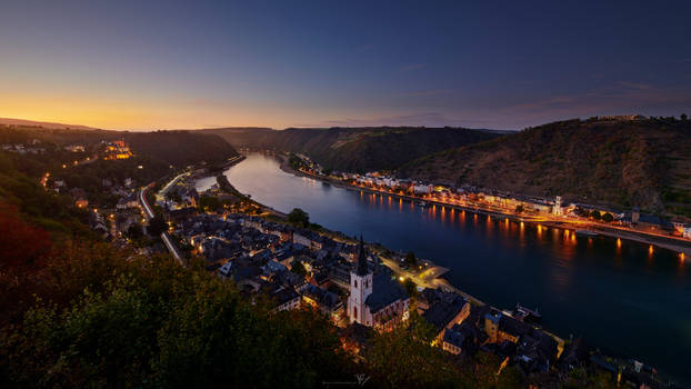 St. Goar am Abend