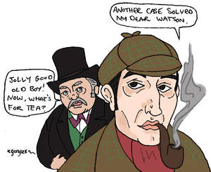 old-school!Sherlock 'n' Watson