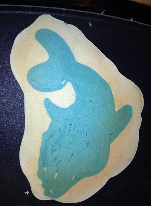 Dolphin Pancake (Sorta fail)