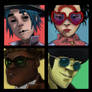 Gorillaz' Humanz cover Redraw