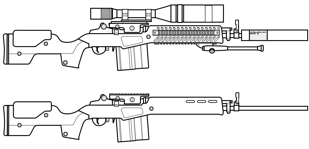 Custom M14 Design by lemmonade on DeviantArt