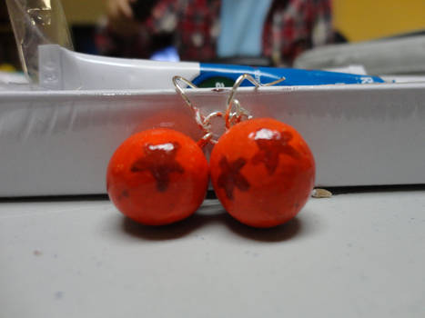 Dragonball earrings