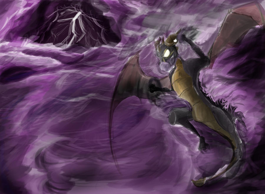 Dark Spyro at Sea