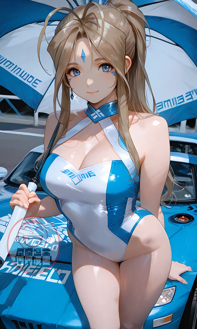 Belldandy Racing Belldandy race queen by janstar123 on DeviantArt
