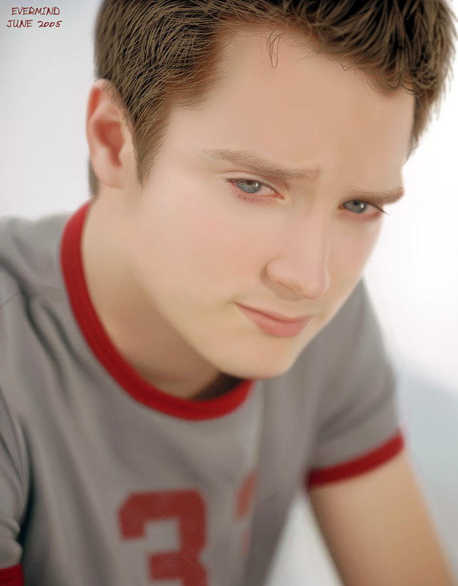 Elijah Wood by I-evermind