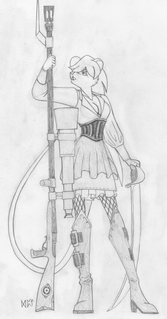 Steampunk Ratgirl