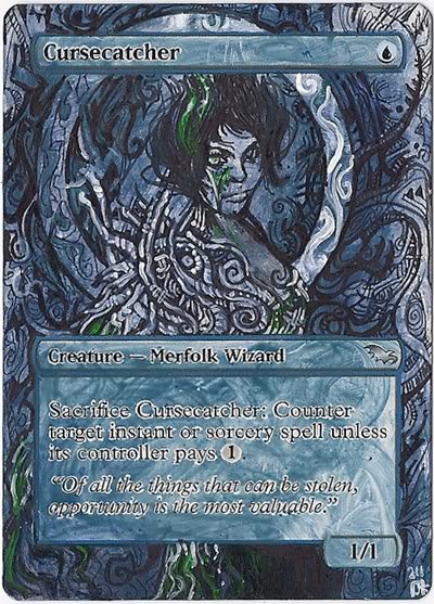 Magic Card Alteration: Cursecatcher