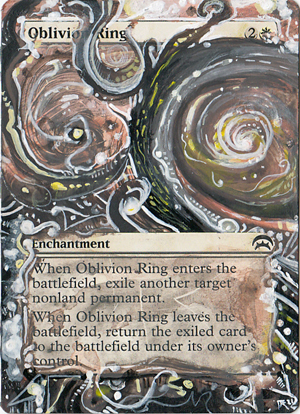 Magic Card Alteration: Oblivion Ring