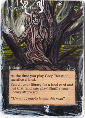 mtg cards like crop rotation Crop Rotation | Double Masters Foil