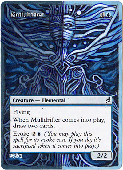 Magic Card Alteration: Mulldrifter 10-2