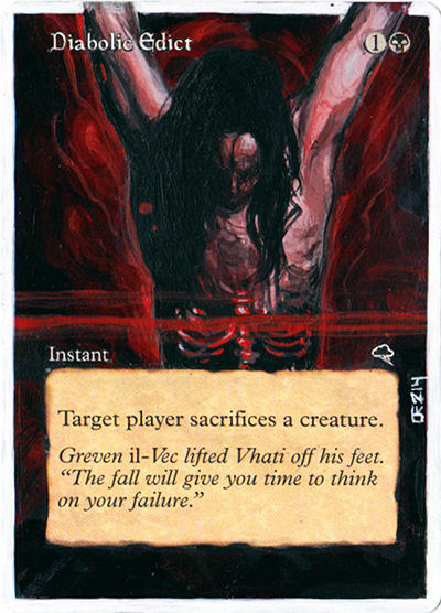 diabolic edict mtg card Magic The Gathering - - Beatdown Box Set : Buy Online at Best Price in KSA Age Group Really excited for this! (Promo